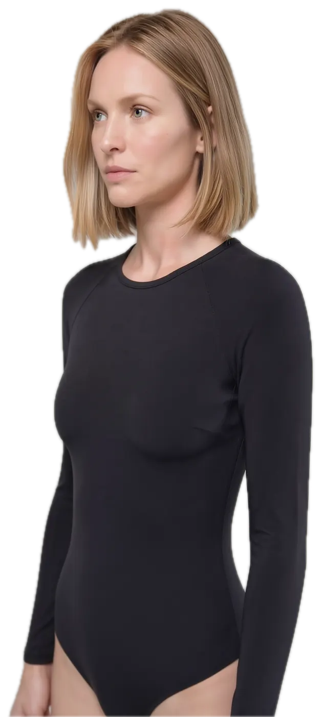 Maillot une pièce manches longues, seconde vue